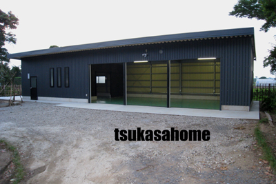 かっこいいガレージ・倉庫内装施工例04 千葉県旭市