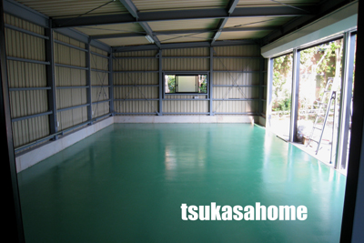 かっこいいガレージ・倉庫内装施工例03 千葉県旭市