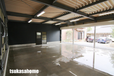 かっこいいガレージ・車庫内装画像 千葉県山武市07