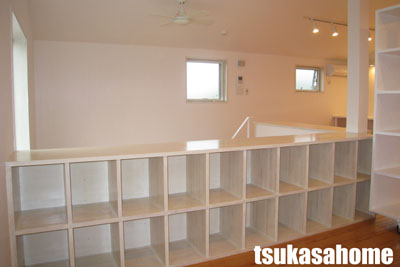 ガレージハウス 白い家のシンプルな内装07 千葉県山武市