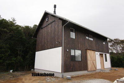 かっこいい家 外観 千葉県匝瑳市高