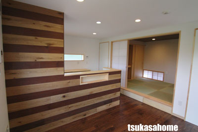 シンプルナチュラルな家の内装03 千葉県香取市